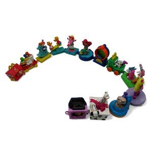McDonald's Happy Birthday Train 13 Toys 1994 Vintage